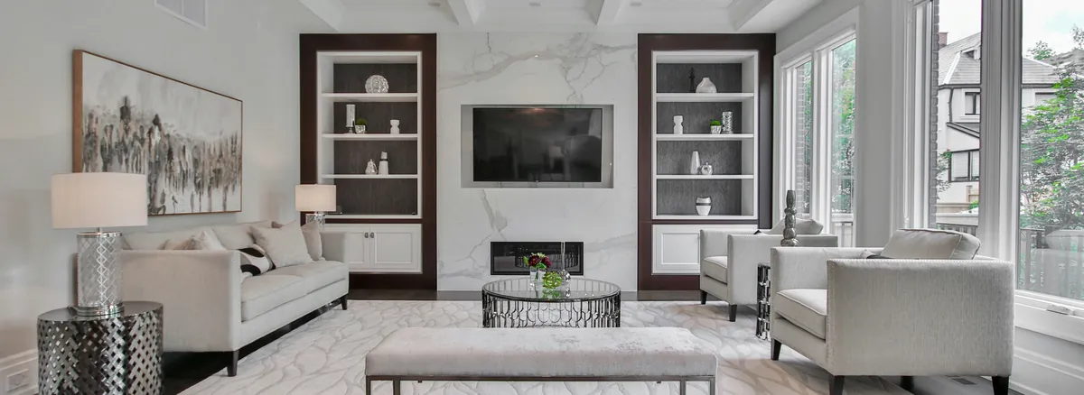 Finishing materials importation